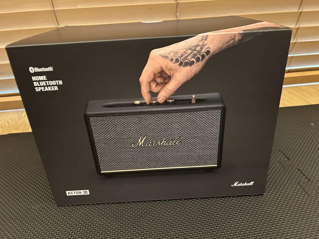 正規品 Marshall Bluetoothスピーカー ACTON 3 ブラック