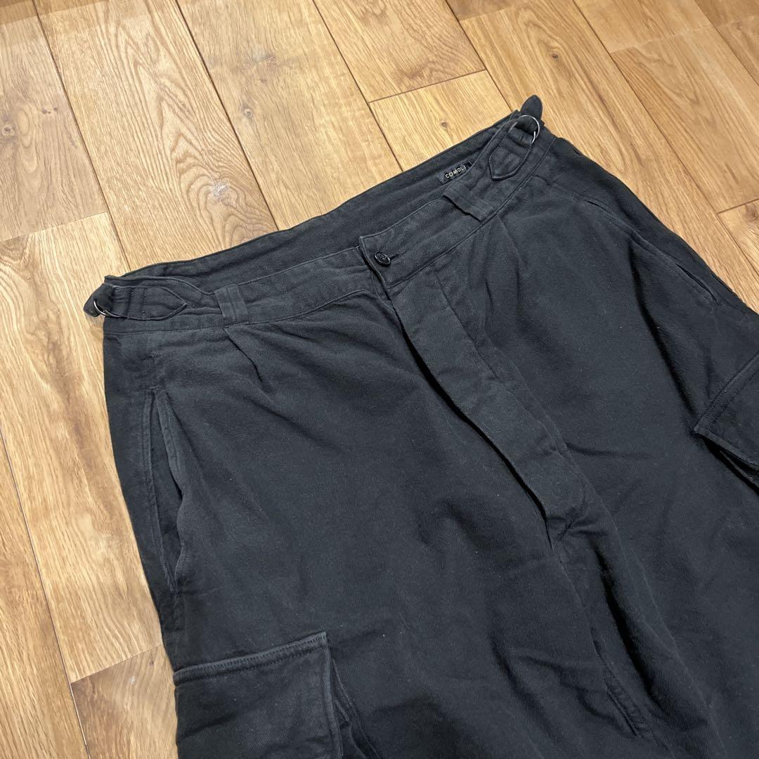 comoli ブラック M-47カーゴパンツ コモリ auralee YAECA