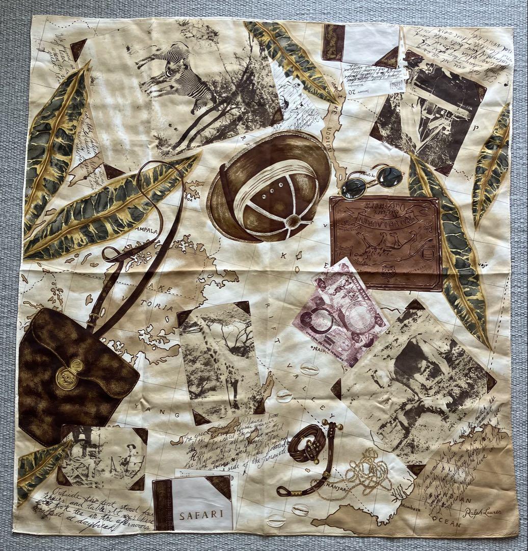 Burberry 未使用 大判シルクスカーフ ノバチェック