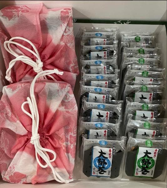 川崎名産大師巻3本入4袋巾着贈答用MIX二箱大師巻3本入16袋