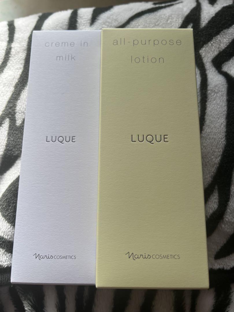 お安　ルクエ クリーム イン ミルク & オールパーパス ローション セット