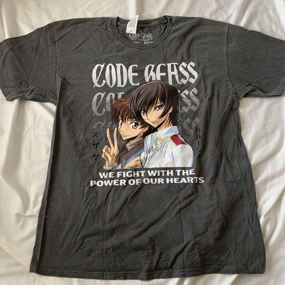 コードギアス ルルーシュ スザク Tシャツ CODE GEASS アニメT BL