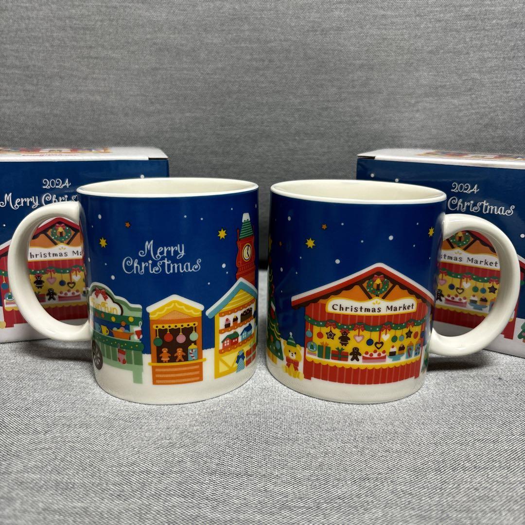 コージーコーナー2024年 クリスマスマグカップ 2個セット非売品