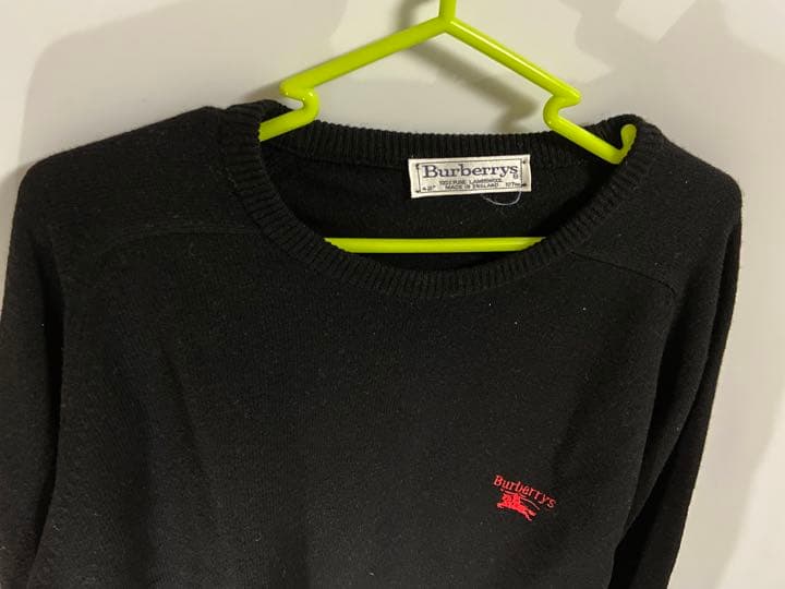 バーバリーセーター黒