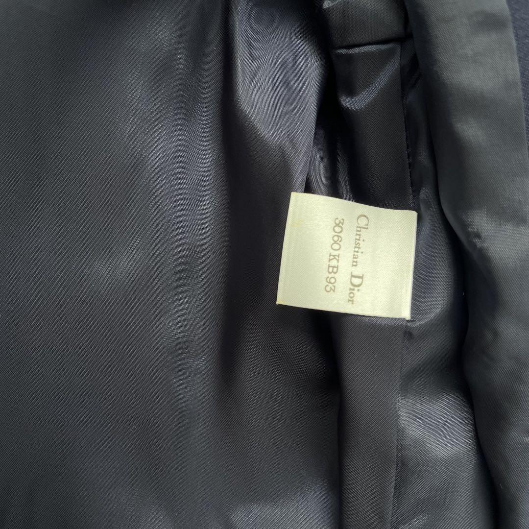 Christian Dior vintage プリーツバックフレアショートジャケ