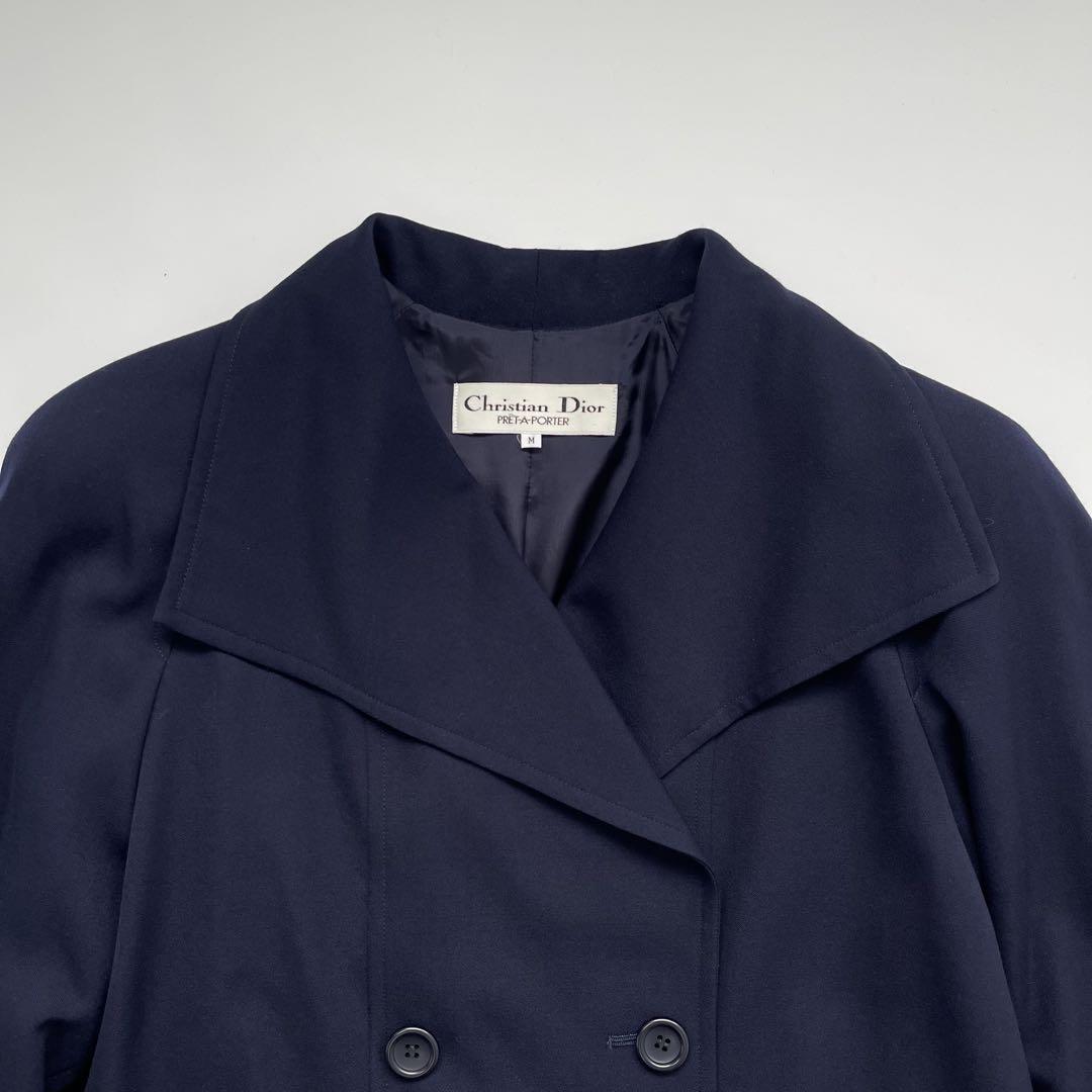 Christian Dior vintage プリーツバックフレアショートジャケ