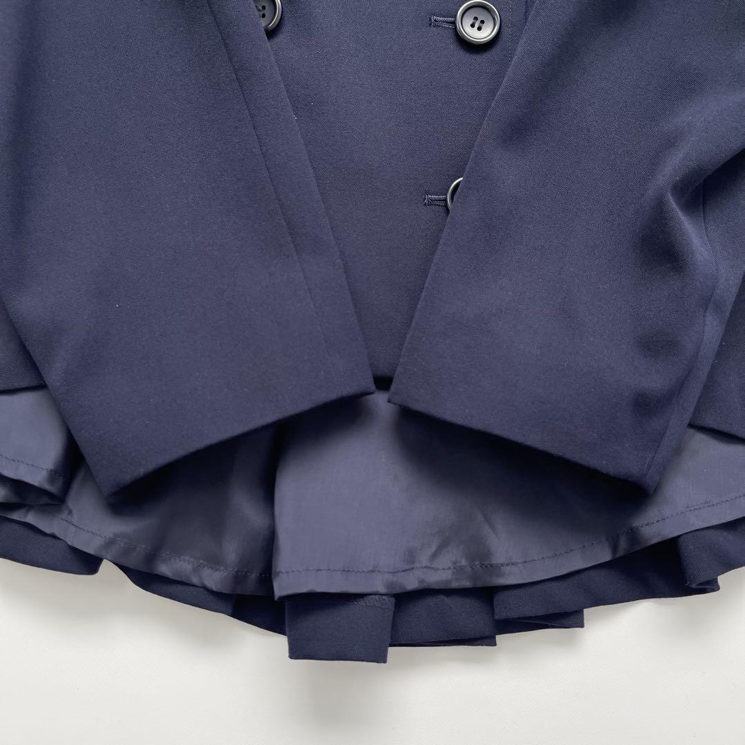 Christian Dior vintage プリーツバックフレアショートジャケ