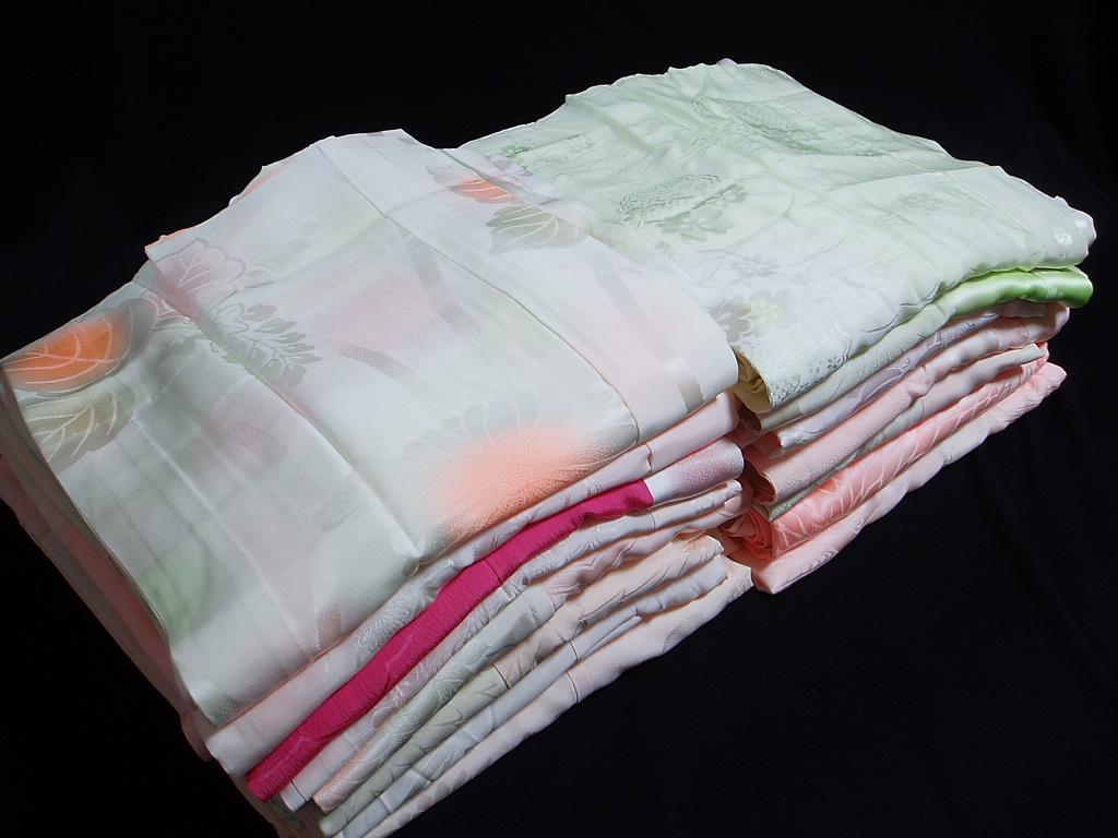 【hirotan 8】◇振袖用長襦袢正絹等15点大量まとめ売り最終品◇