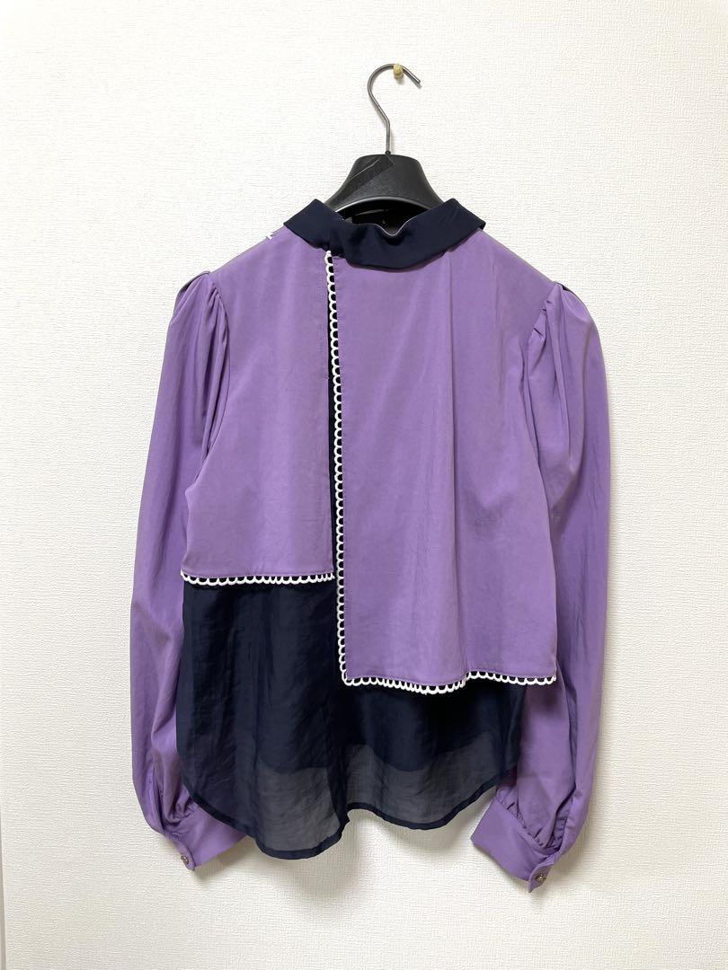 【PAMEO POSE】Upstairs Blouse【新品タグ予備ボタン付き】