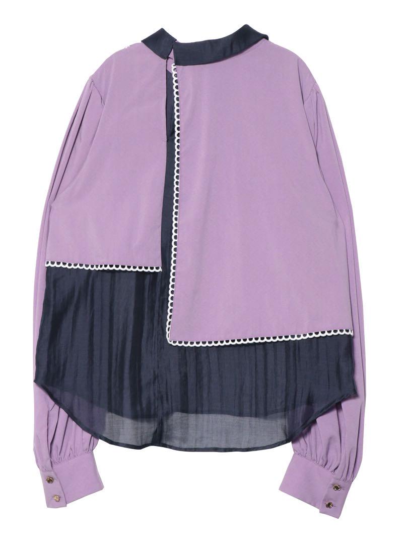 【PAMEO POSE】Upstairs Blouse【新品タグ予備ボタン付き】