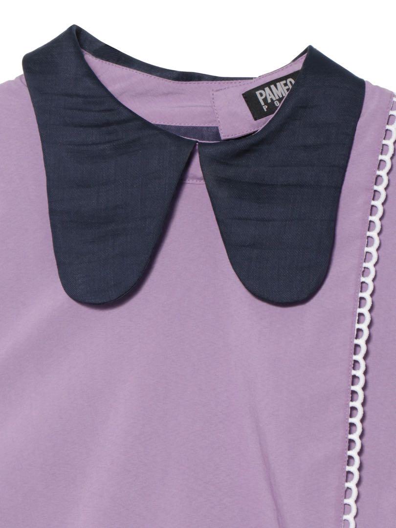 【PAMEO POSE】Upstairs Blouse【新品タグ予備ボタン付き】