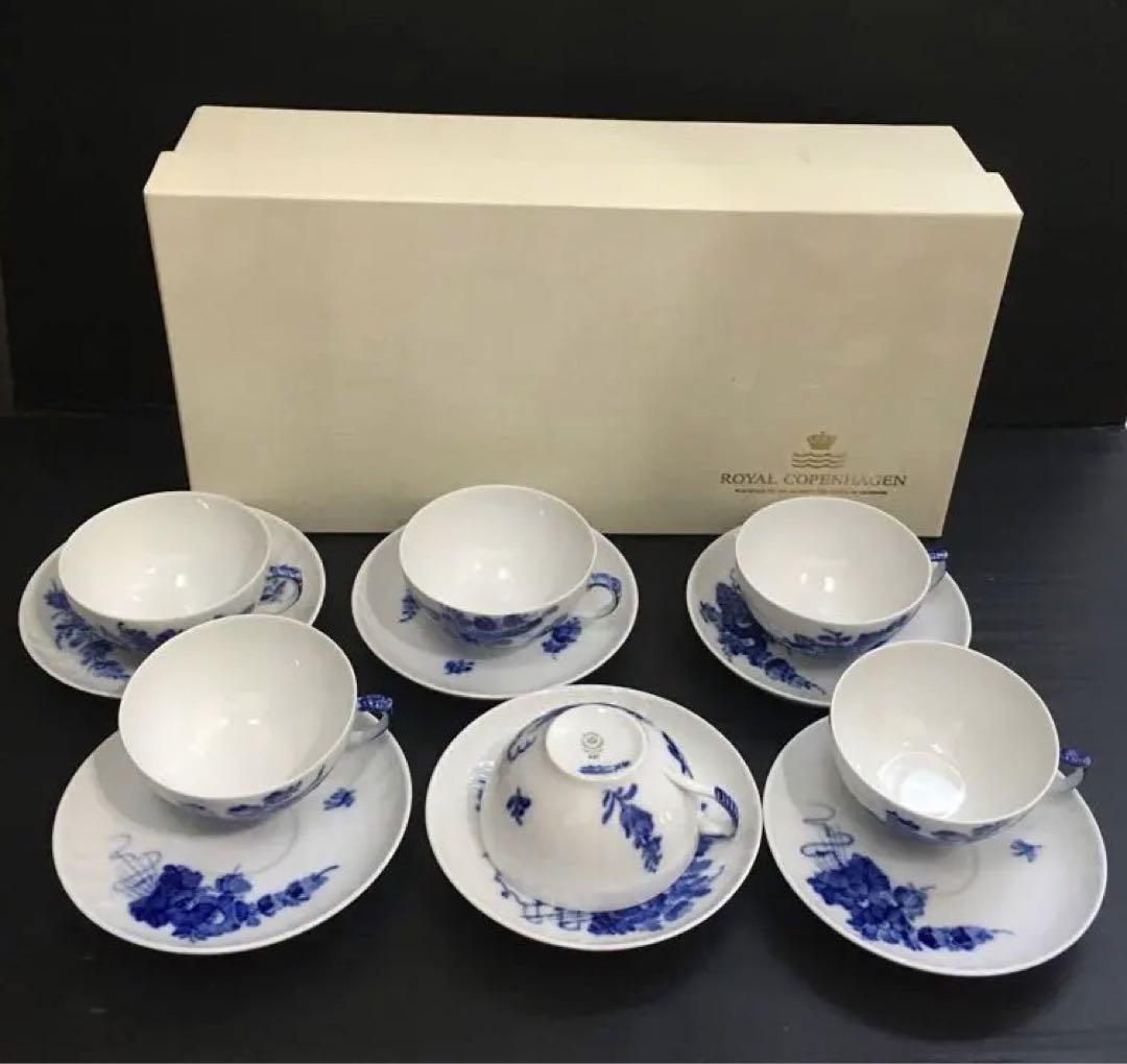 ローヤルコペンハーゲン　Royal Copenhagen ティーカップセット