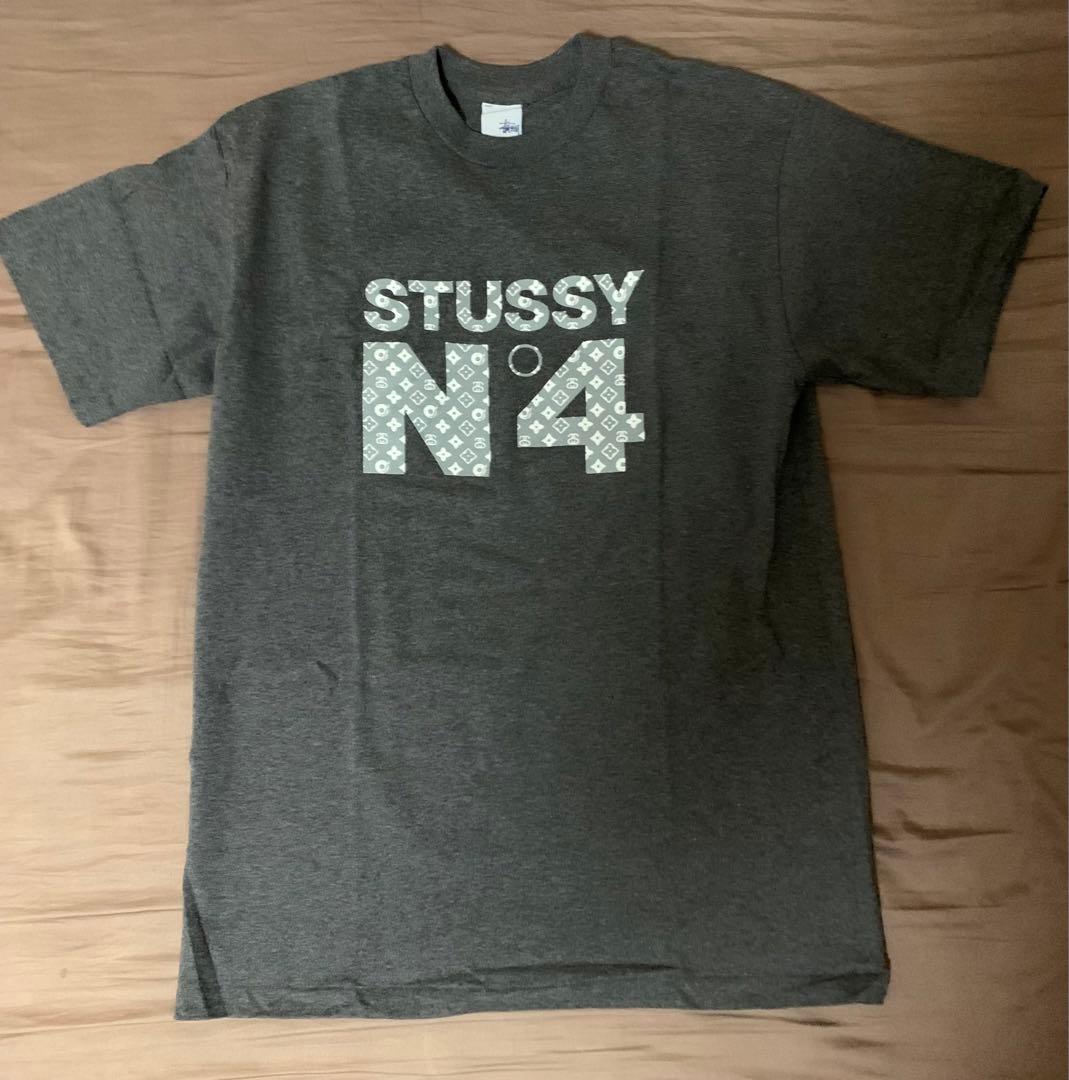 最新人気 STUSSY No.4 ステューシー Tシャツ モノグラム ナンバー4 T