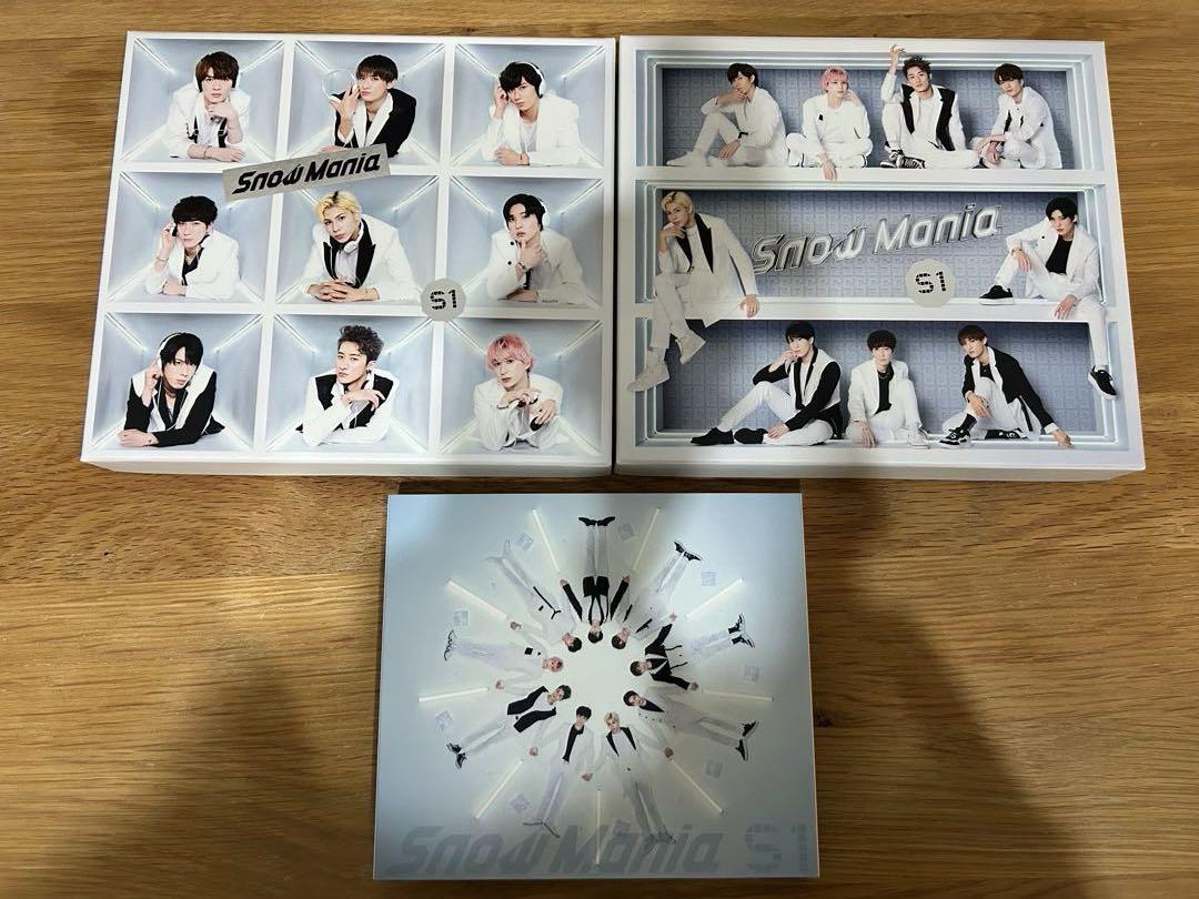 Snow Man Snow Mania S1 三形態セット最高