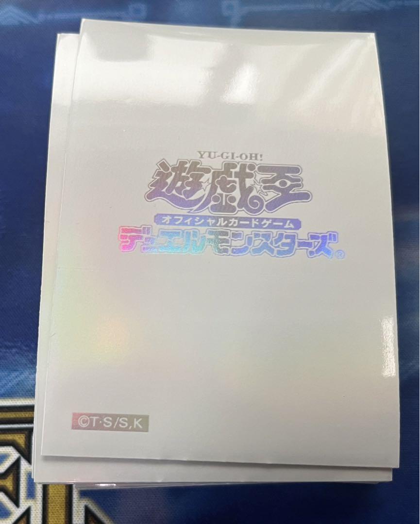 遊戯王 スリーブ 初期ロゴ 白 59枚 遊戯王OCG デュエルモンスターズ