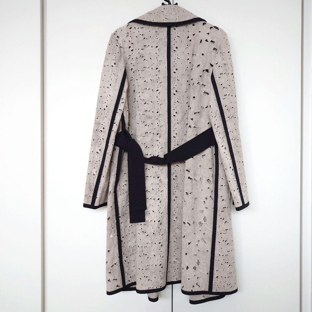 【極美品】 LANVIN ランバンコレクション スプリングコート ベージュ M