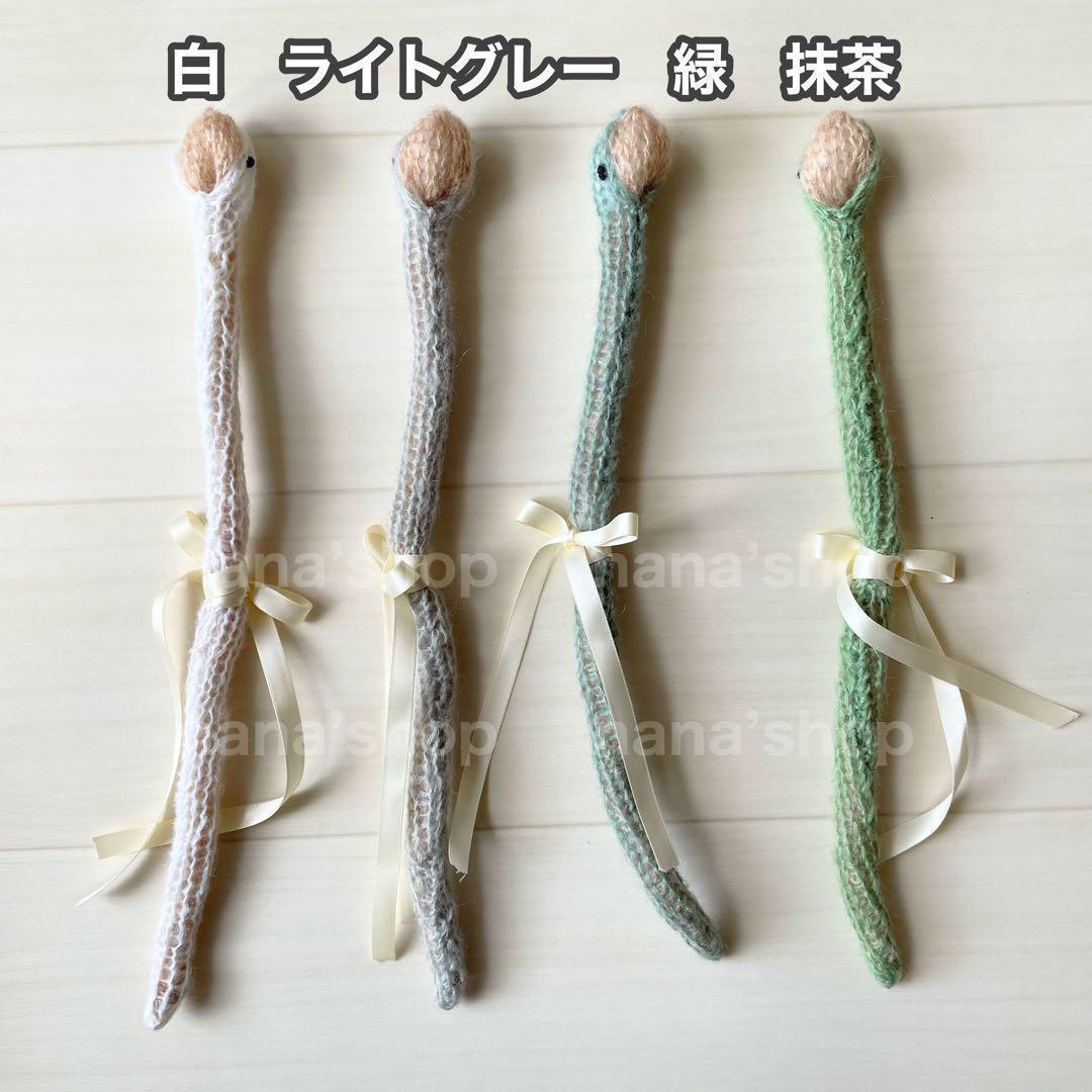 3点セット【白へび】♪ニューボーンフォト撮影衣装 小道具ベビーフォト干支 巳年
