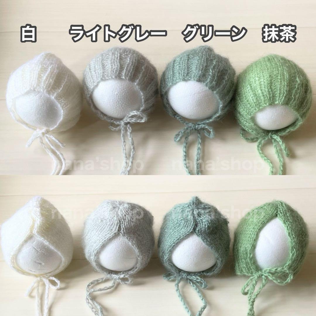 3点セット【白へび】♪ニューボーンフォト撮影衣装 小道具ベビーフォト干支 巳年