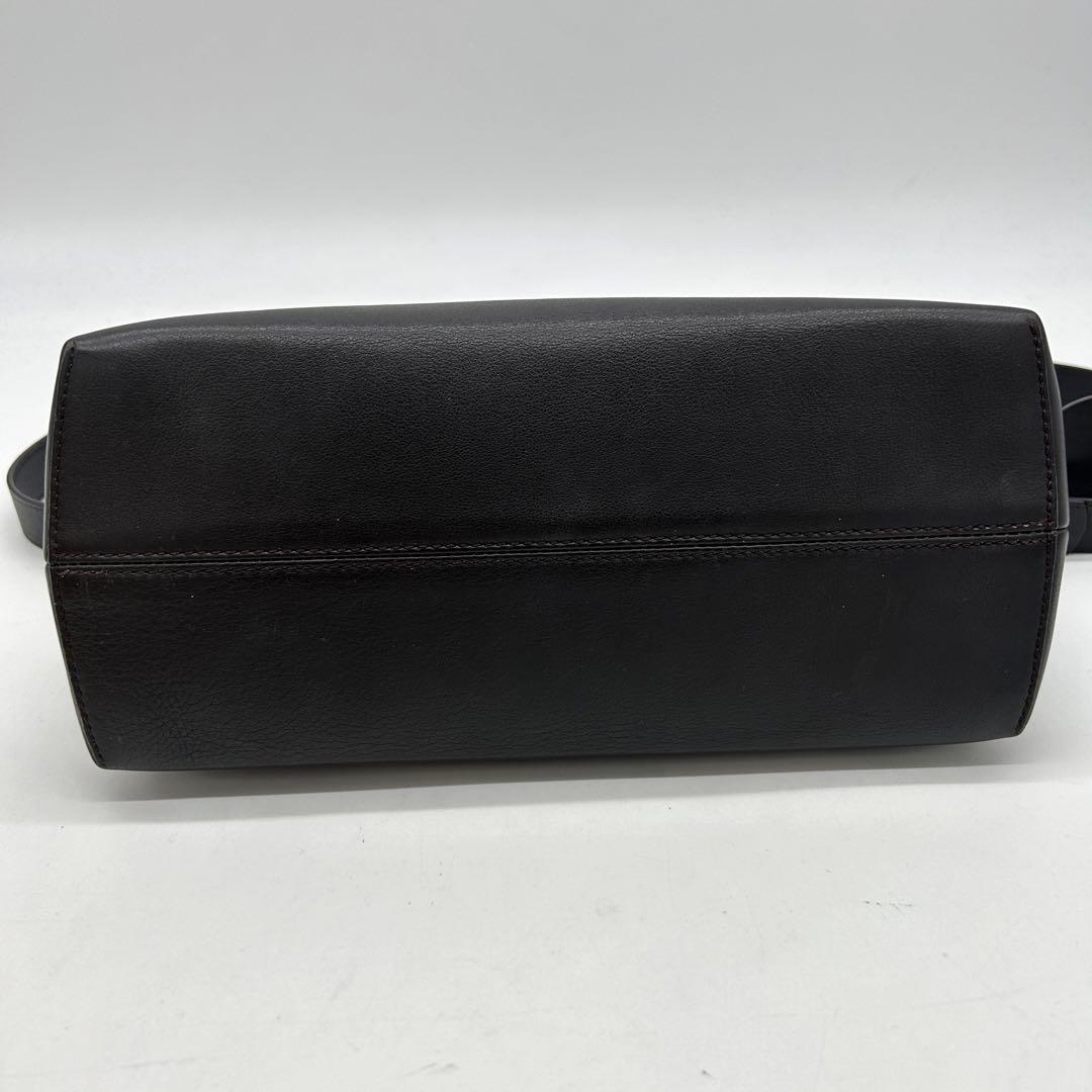 【極美品】フェンディ 2way バイザウェイ クロコ レザー ショルダーバッグ 画像7