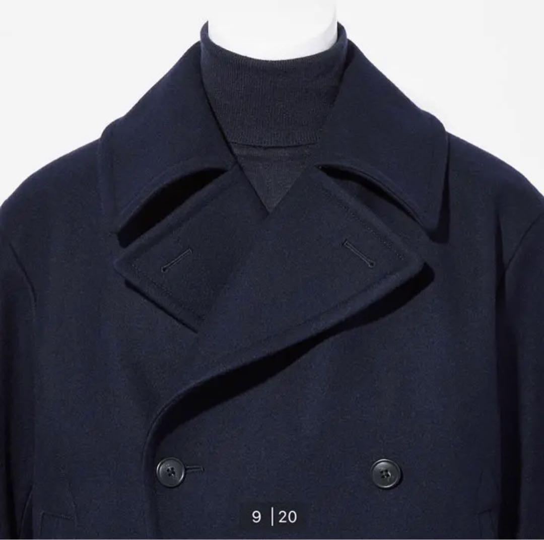 【定価25,900円】ユニクロ+J　2021AW　オーバーサイズピーコート