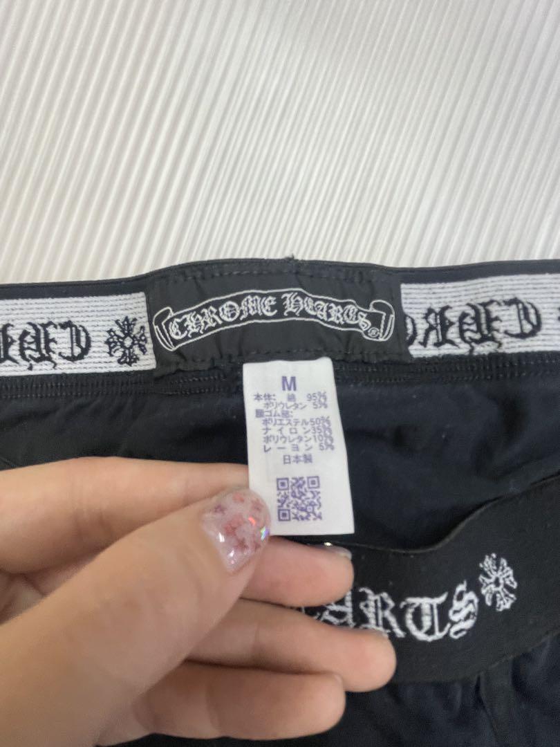 $ CHROME HEARTS ブラック インナータイツ