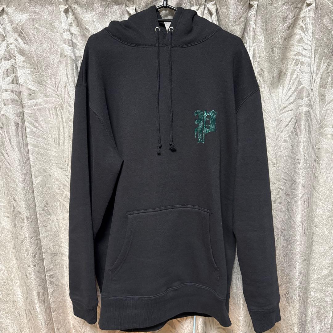 今週 ファットランク Pロゴ ティファニーブルーラインストーン 即XL(LL)