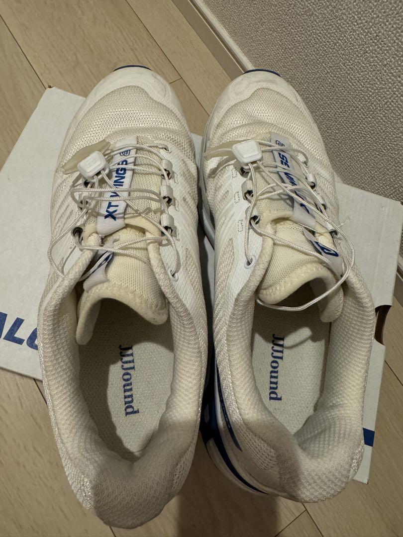 靴 JJJJound Salomon XT-Wings 2 White/Blue