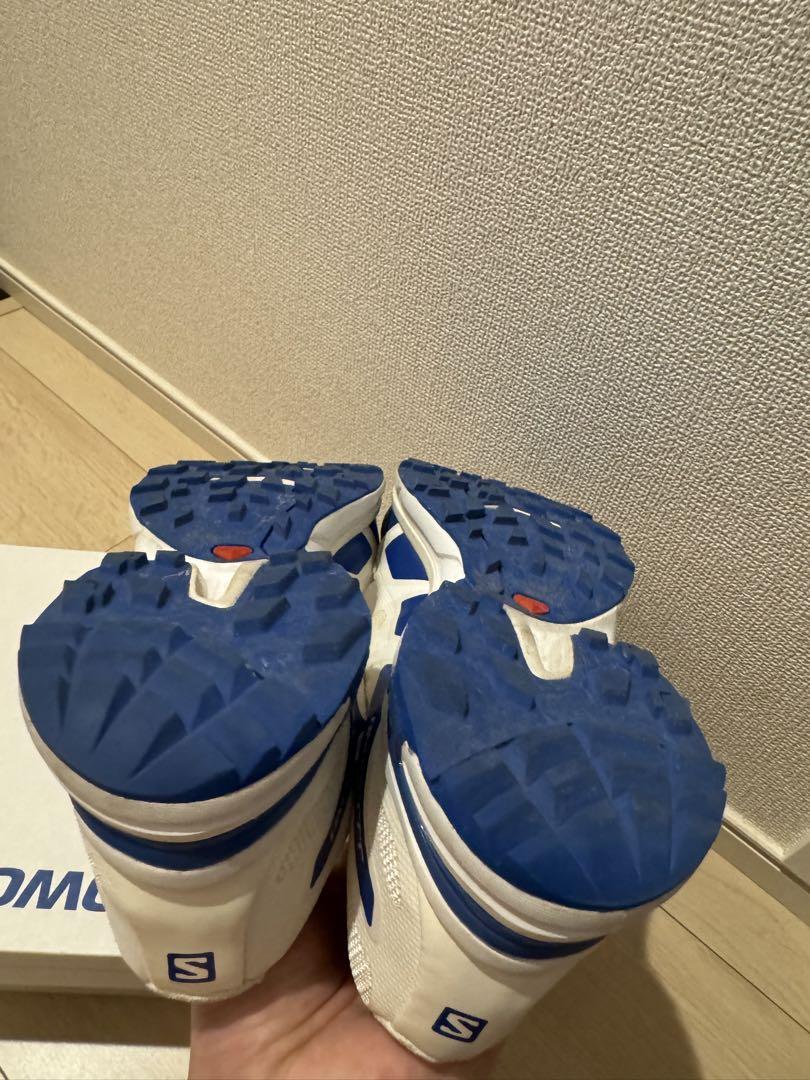 靴 JJJJound Salomon XT-Wings 2 White/Blue