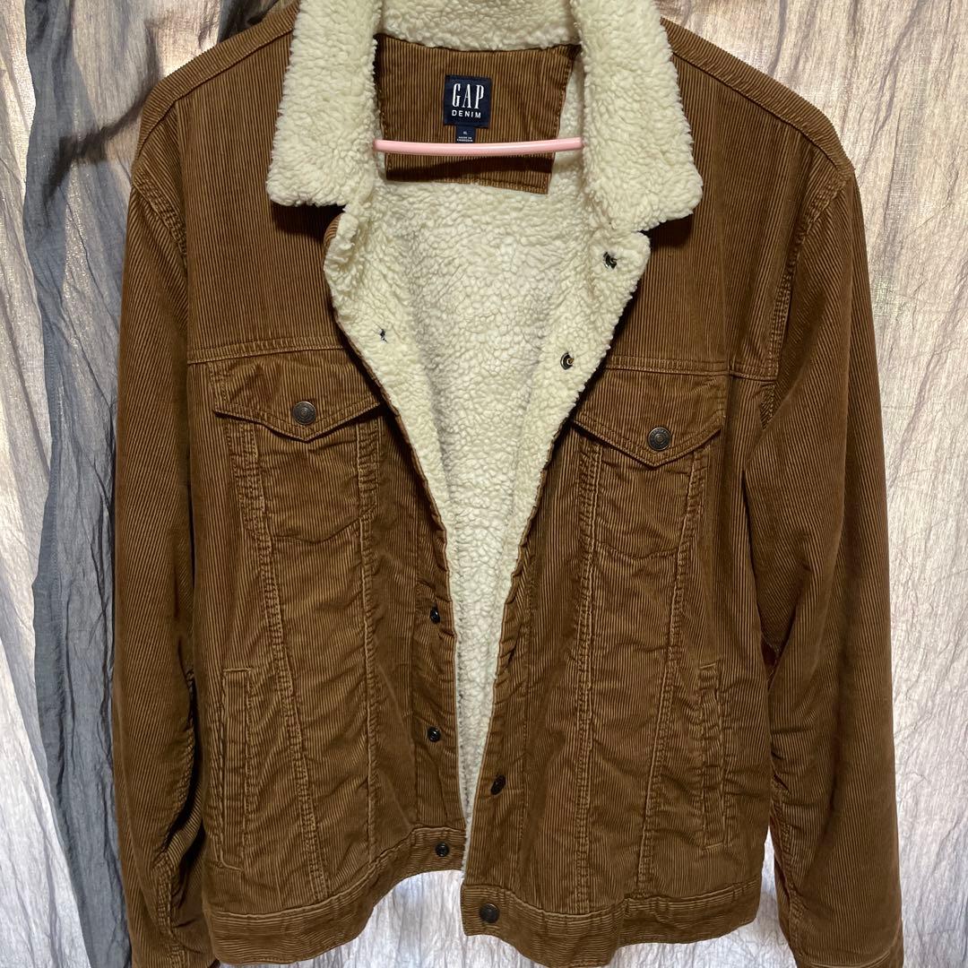 GAP コーデュロイ ボアジャケット XL
