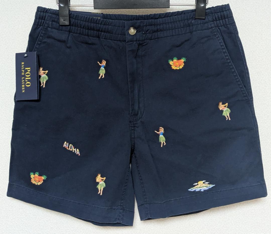 希少メルカリ1点のみ】ラルフローレン 限定 アロハ ショートパンツ