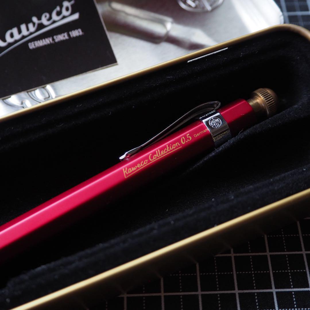 a*e様 カヴェコスペシャルペンシル レッド 0.5mm クリップ付き