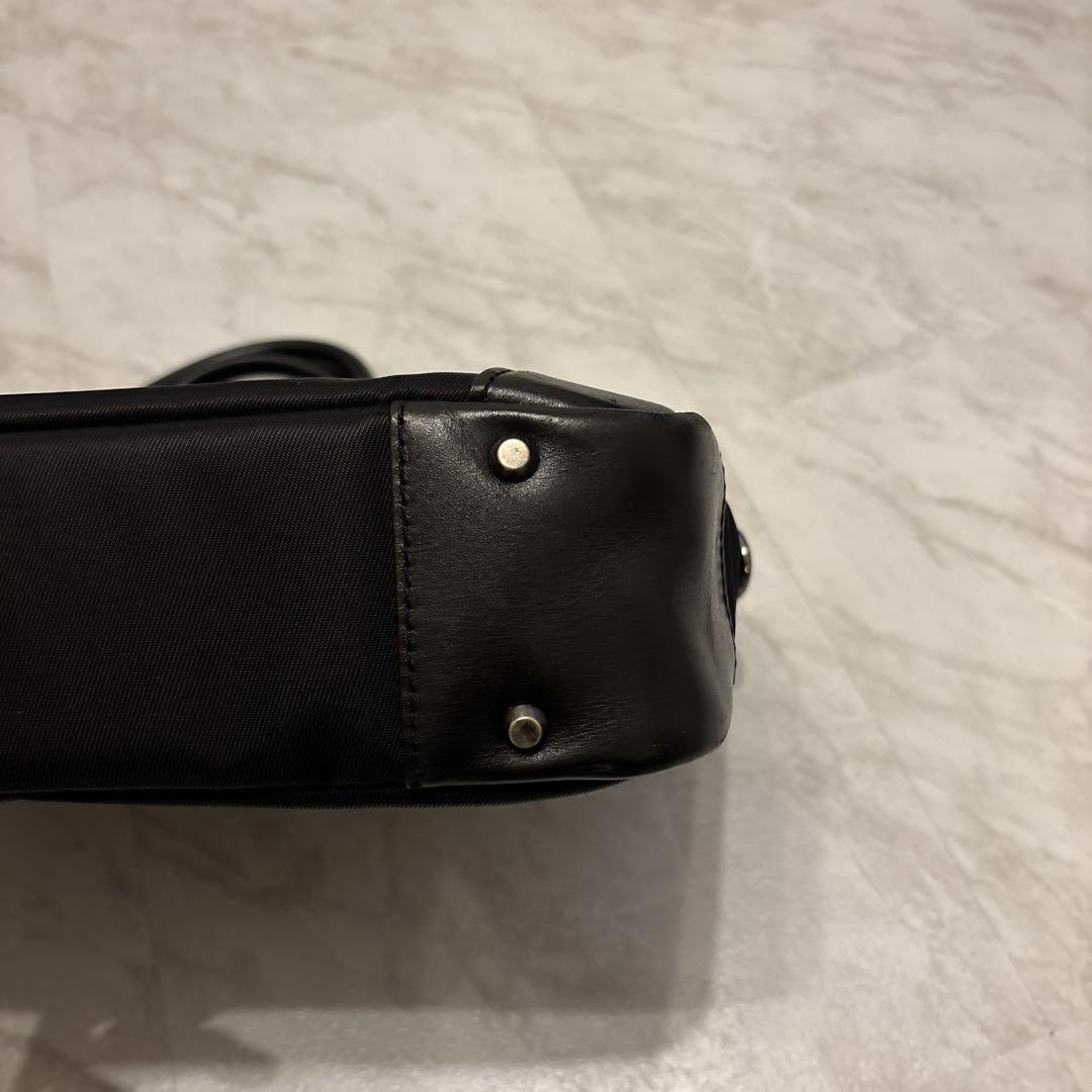 【美品】ブラックレーベル　 2way ブリーフケース レインカバー付　ビジネス