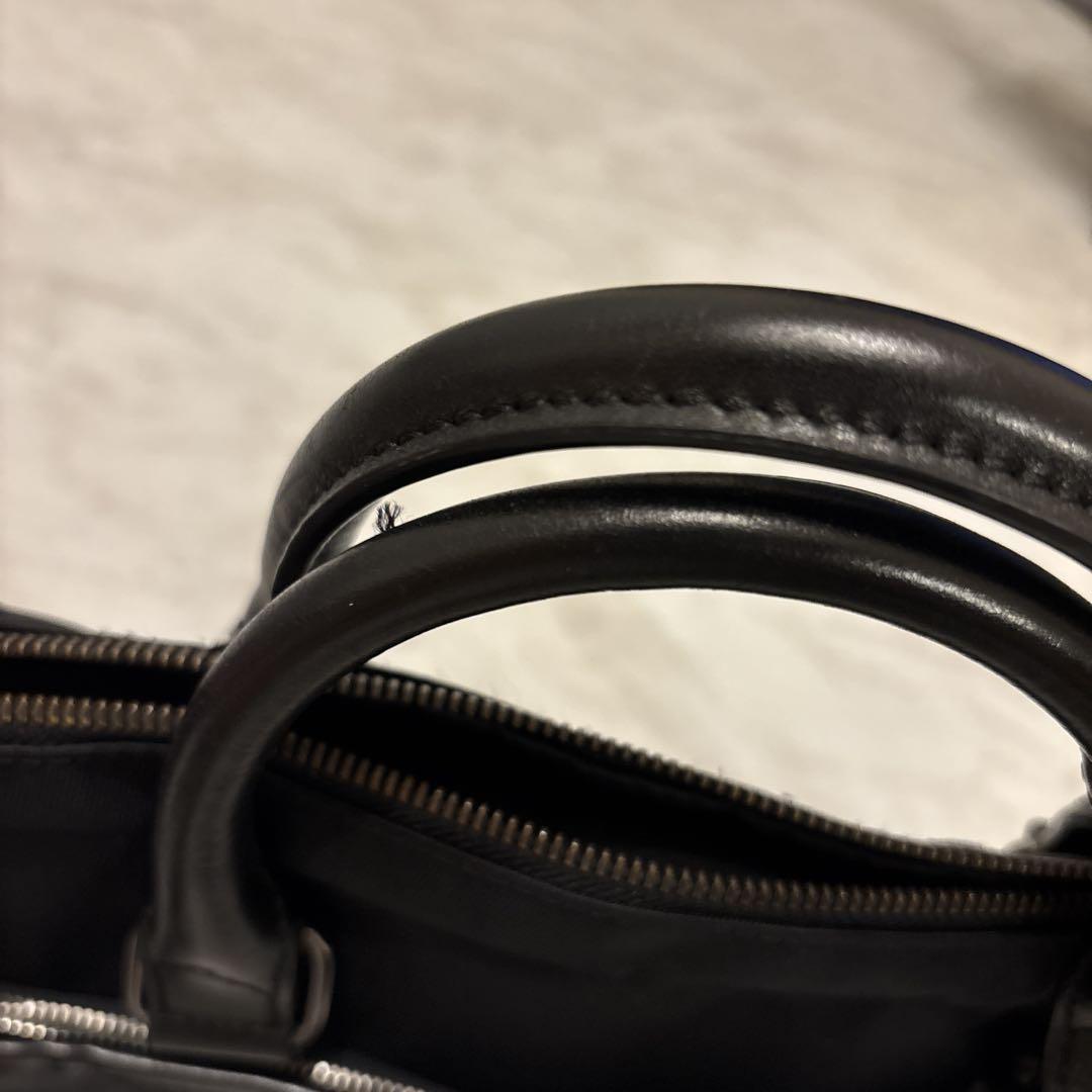 【美品】ブラックレーベル　 2way ブリーフケース レインカバー付　ビジネス
