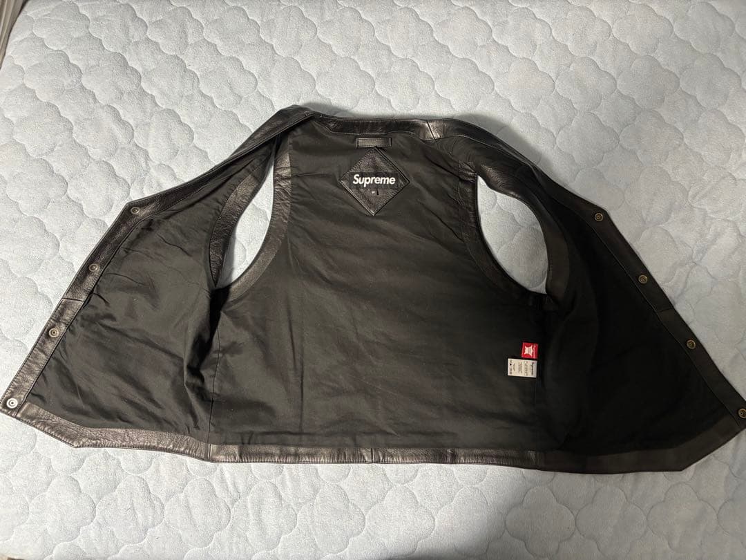 Supreme Eagle Leather Vest Supreme Eagle Leather Vest