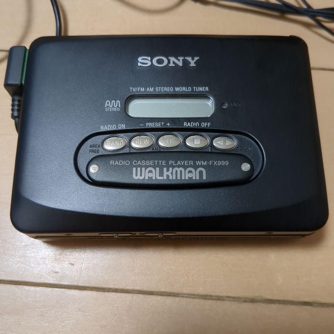 SONY WM-FX999 ラジオカセットプレーヤー