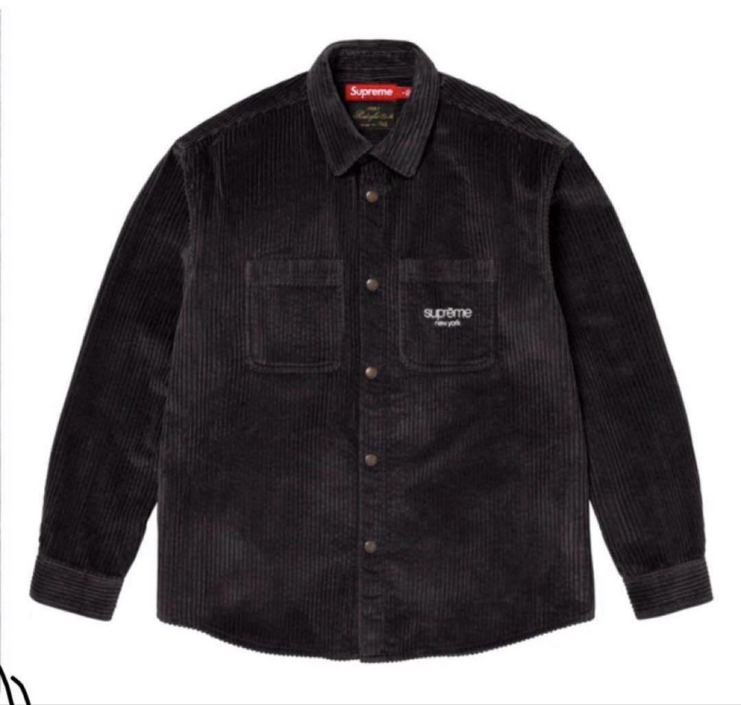 Supreme Wide Wale Corduroy Snap Shirt