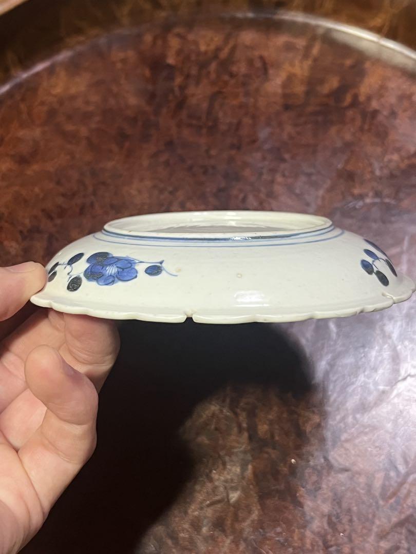 古伊万里　平戸　古平戸　花鳥　小皿