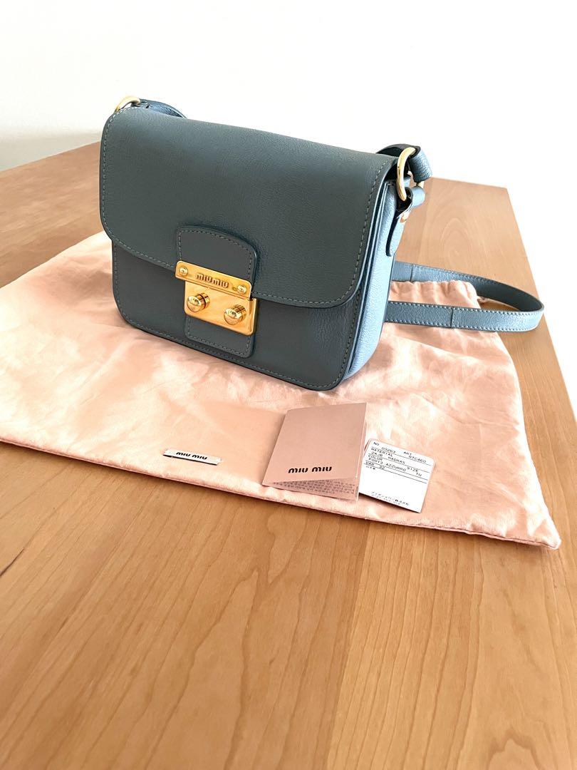 【人気商品 価格面でオススメ！】 Miu Miu ミュウミュウ バッグ MIUMIU (ミュウミュウ) アルカディ マテラッセレザー バッグ