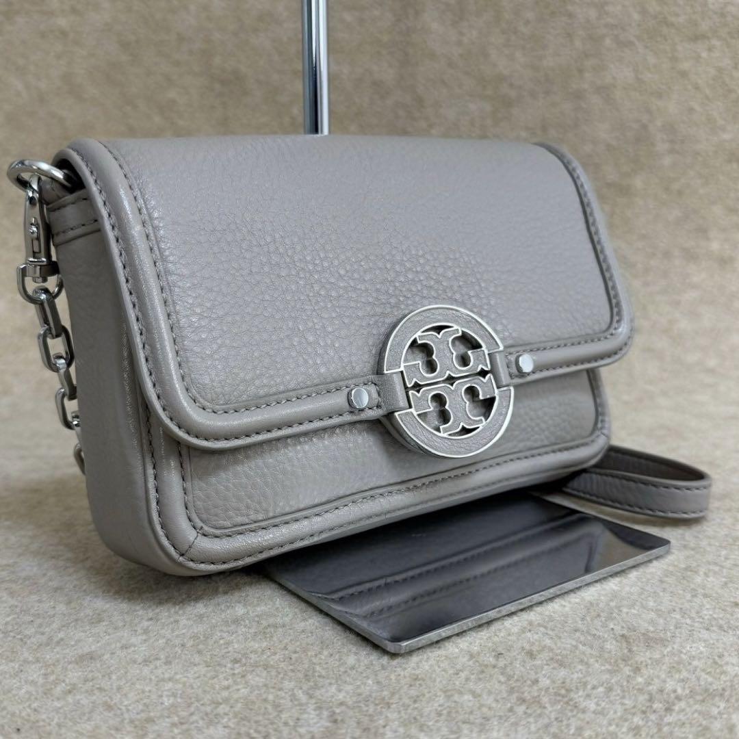 11BG23 トリーバーチ ショルダーバッグ TORY BURCH グレージュ