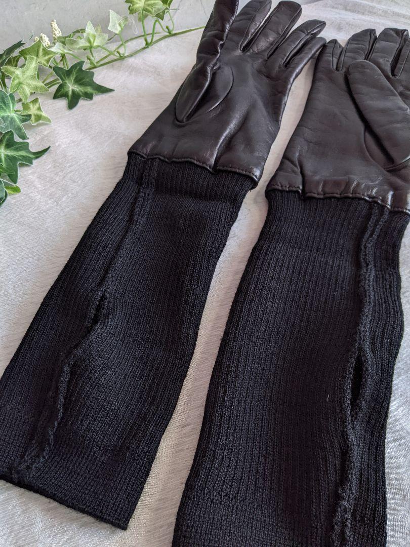 Sermoneta gloves レザー 手袋 セルモネータ 未使用 イタリア