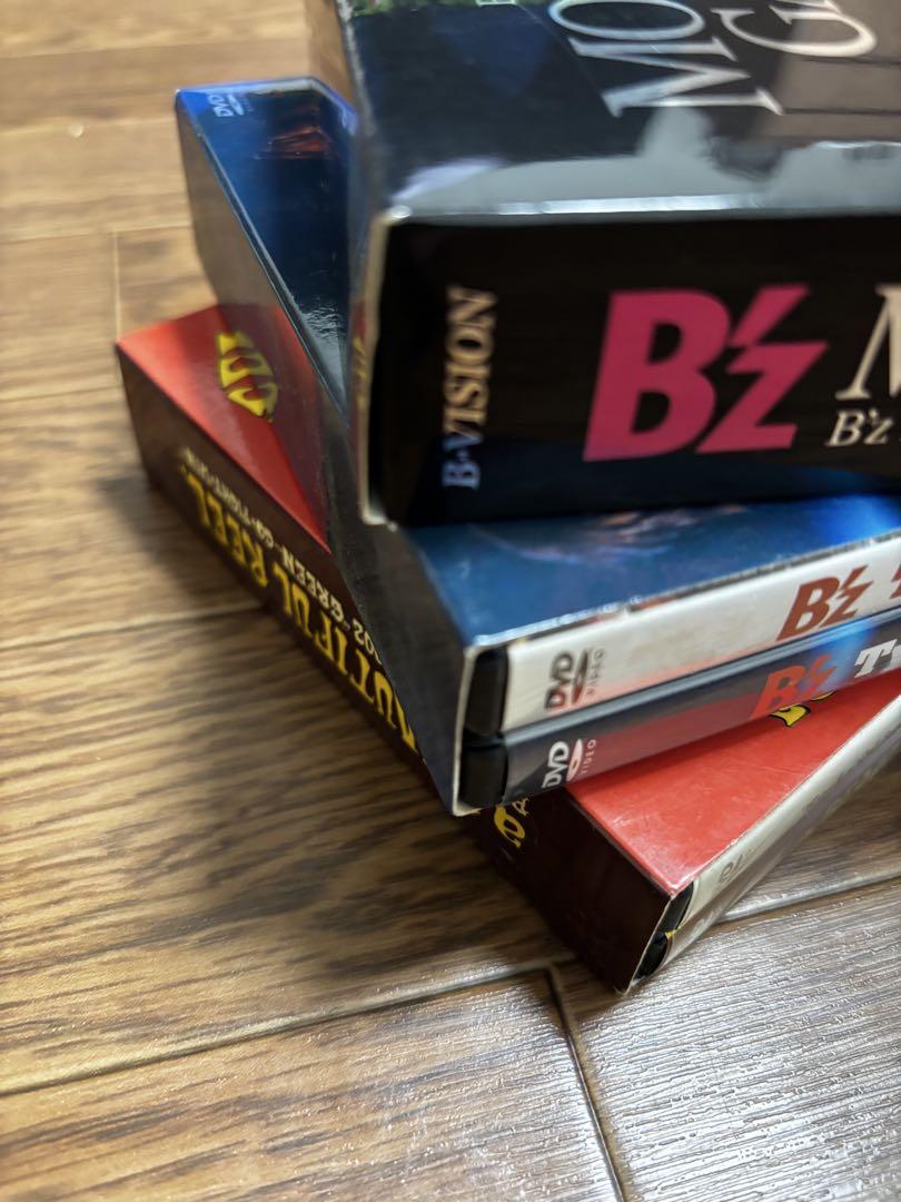 B'z LIVE DVDまとめ売り　B'zDVD 3本