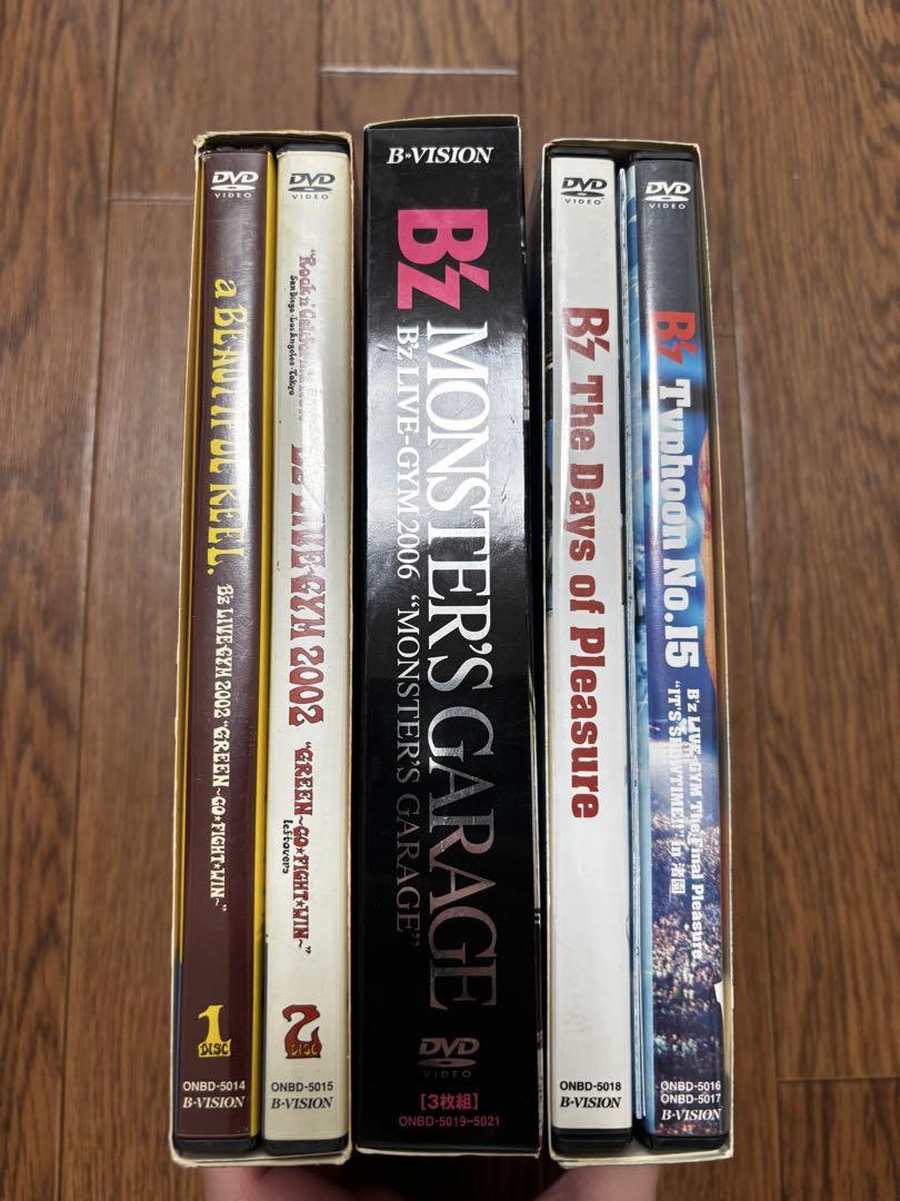 B'z LIVE DVDまとめ売り　B'zDVD 3本