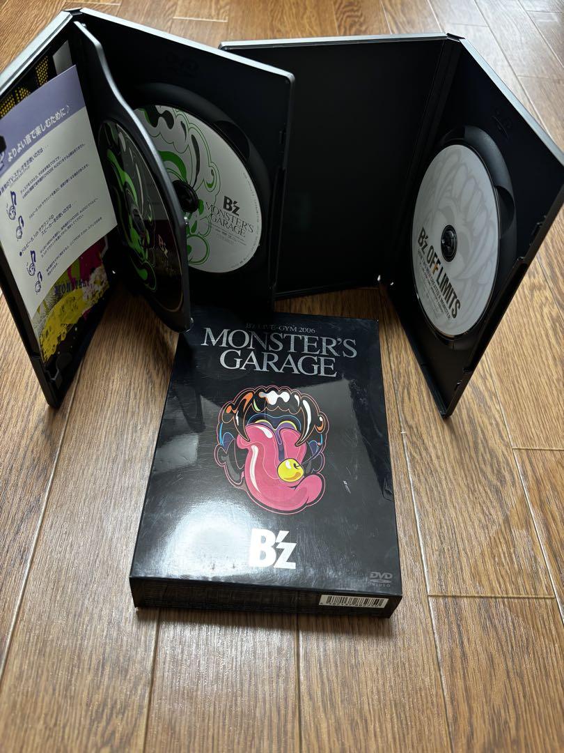 B'z LIVE DVDまとめ売り　B'zDVD 3本