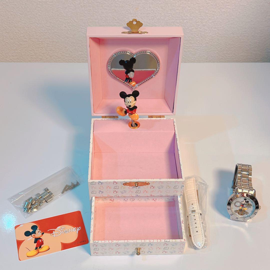 ◆ ほぼ新品 ◆ ディズニー ◇ 80周年記念 ダイヤモンド入り ◇ 時計