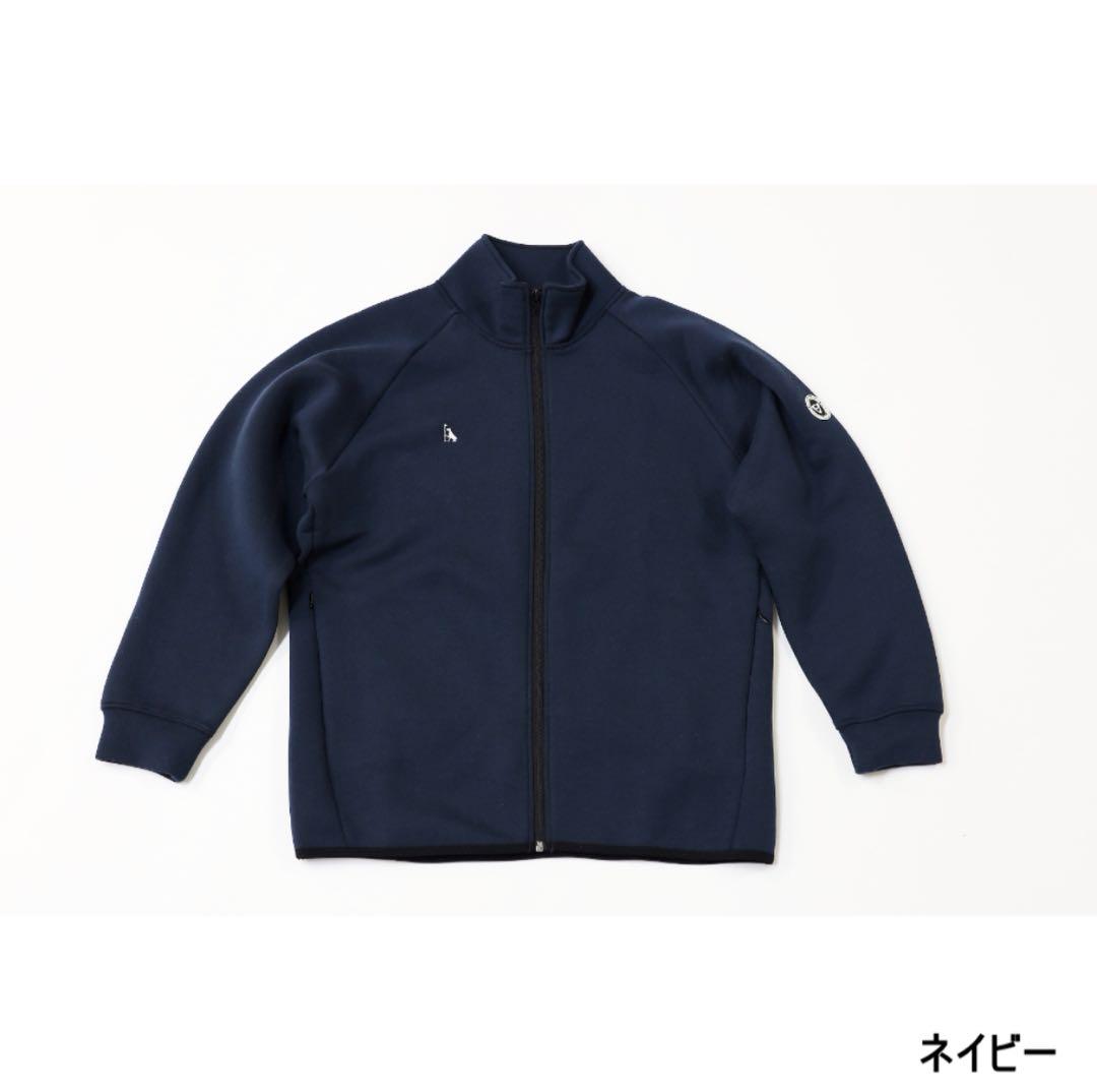 【35%引】HOSU ZIPブルゾン ゴルフウェア アウター メンズ ネイビー