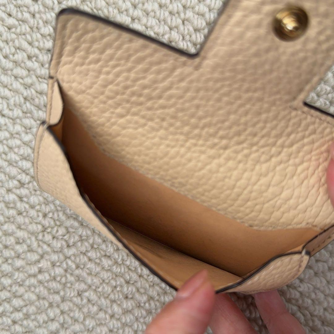 最終価格　DELVAUX プレッセ トライフォールド ウォレット 三つ折り財布