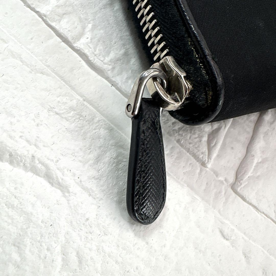 PRADA プラダ ナイロン 長財布 ブラック