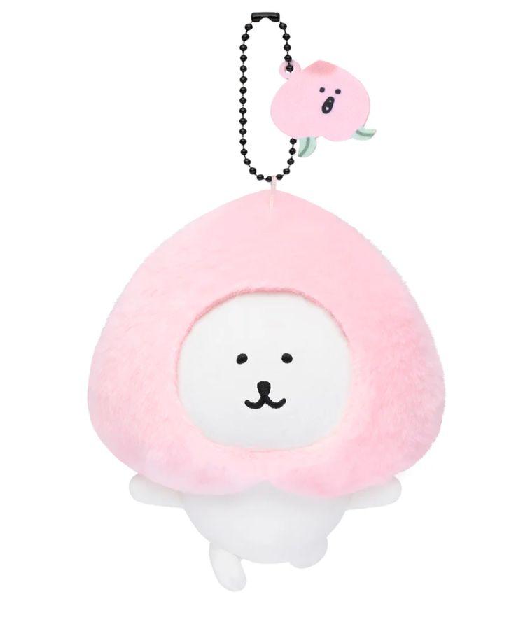 ナガノキャラクターズ 桃と踊るマスコット　アボカドぬいぐるみ　　2点セット　新品