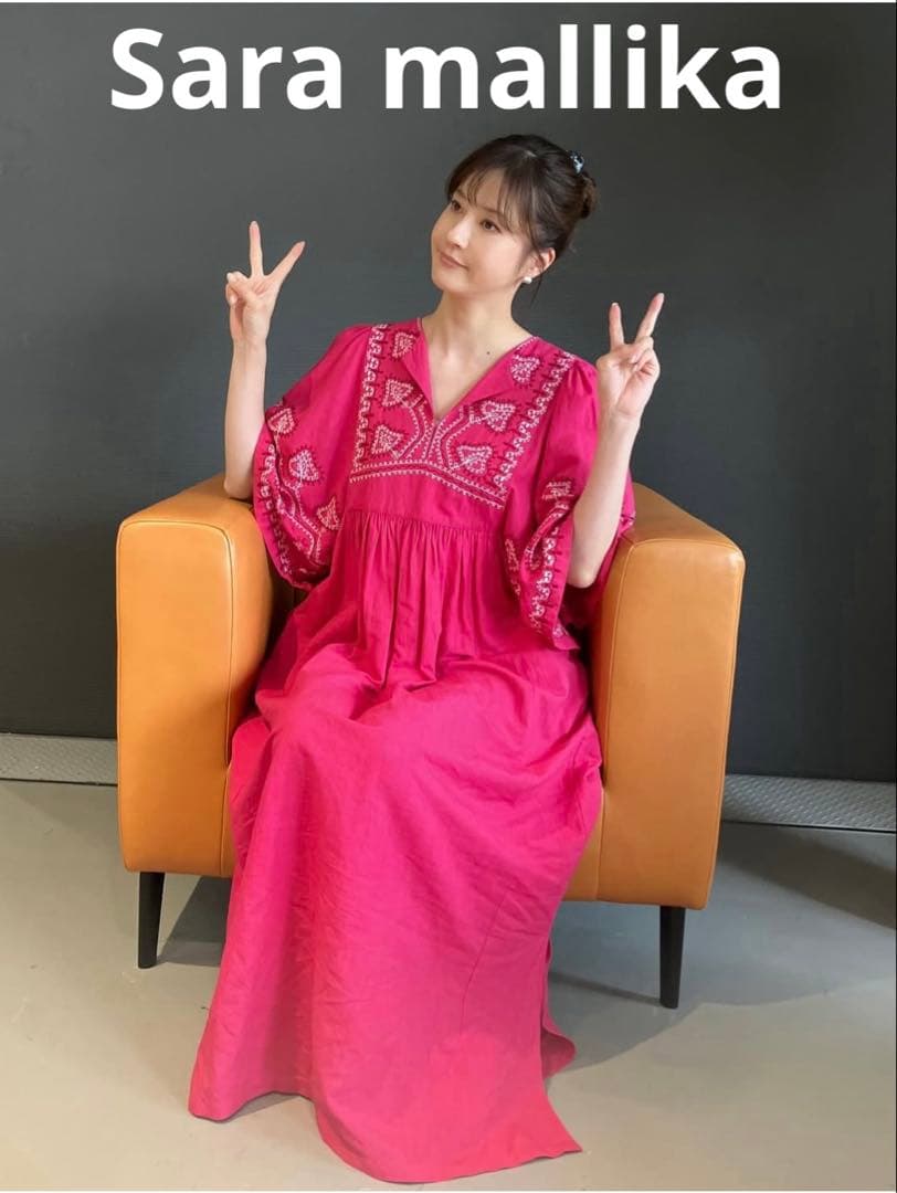 完売　サラマリカ（ヌキテパ）ワンピース　ピンク　西園寺さん