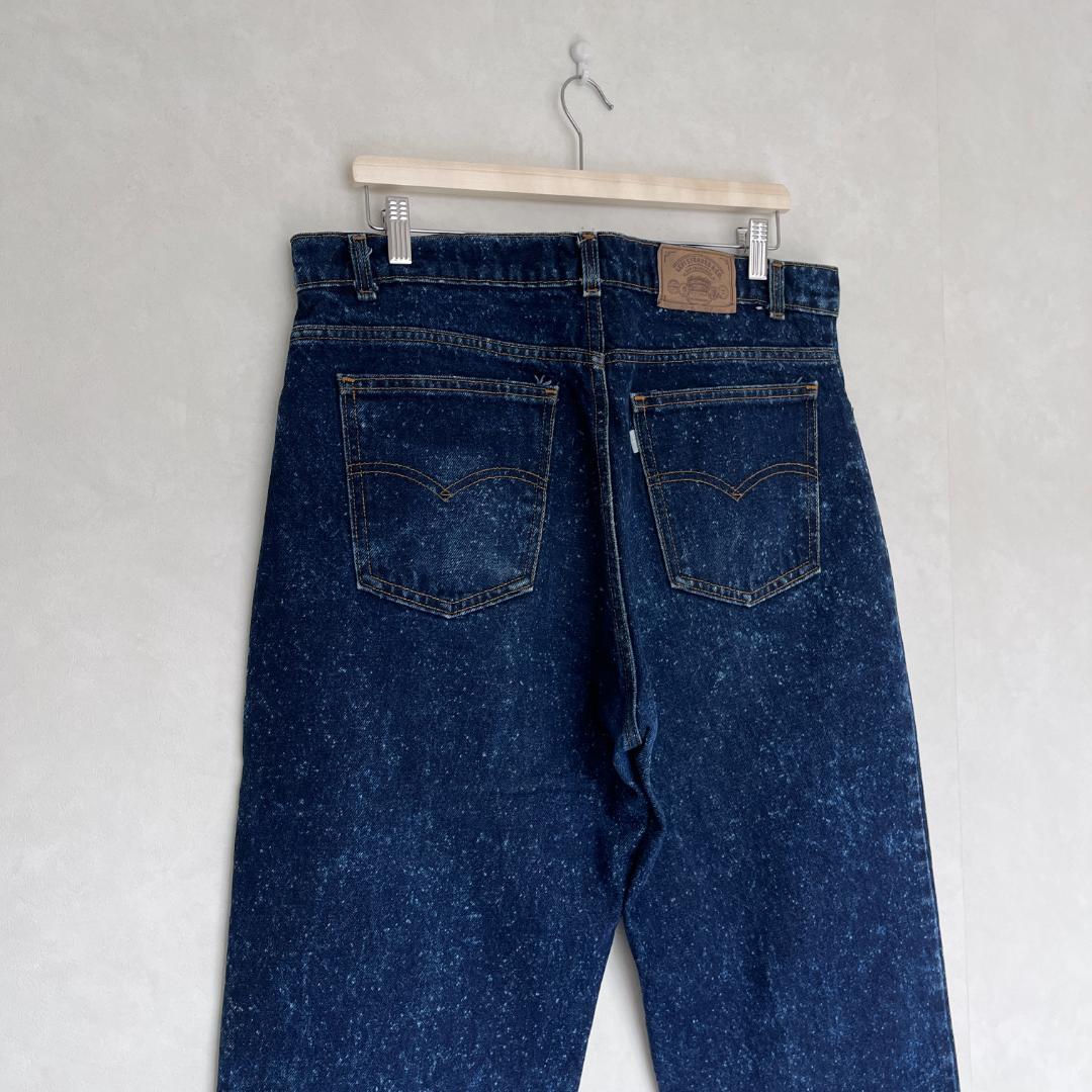 80s 【USA 製】 Levi´s 550 ギャラクティックウォッシュ 36